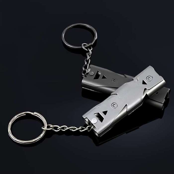 Outdoor survival whistle