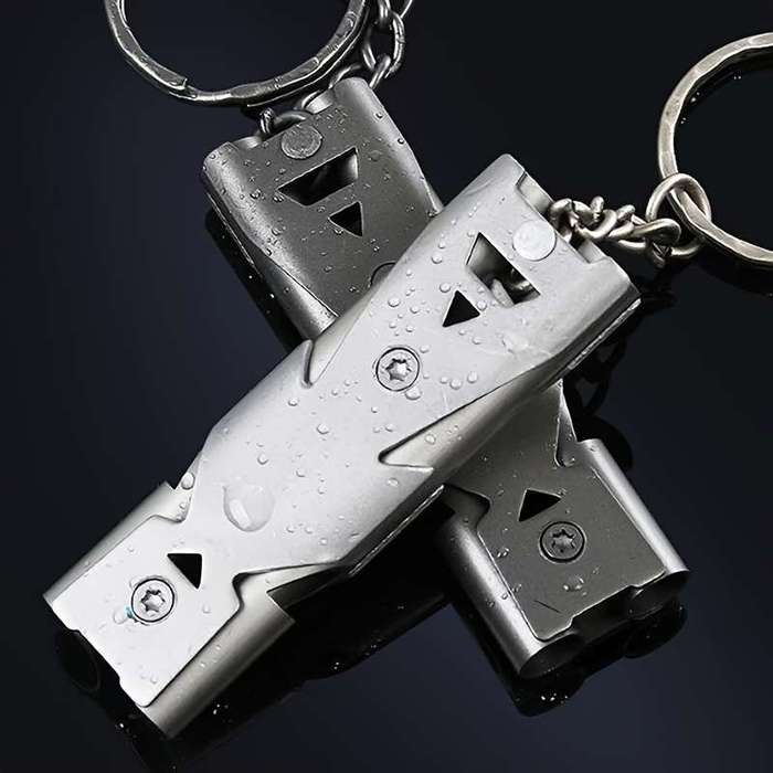 Outdoor survival whistle