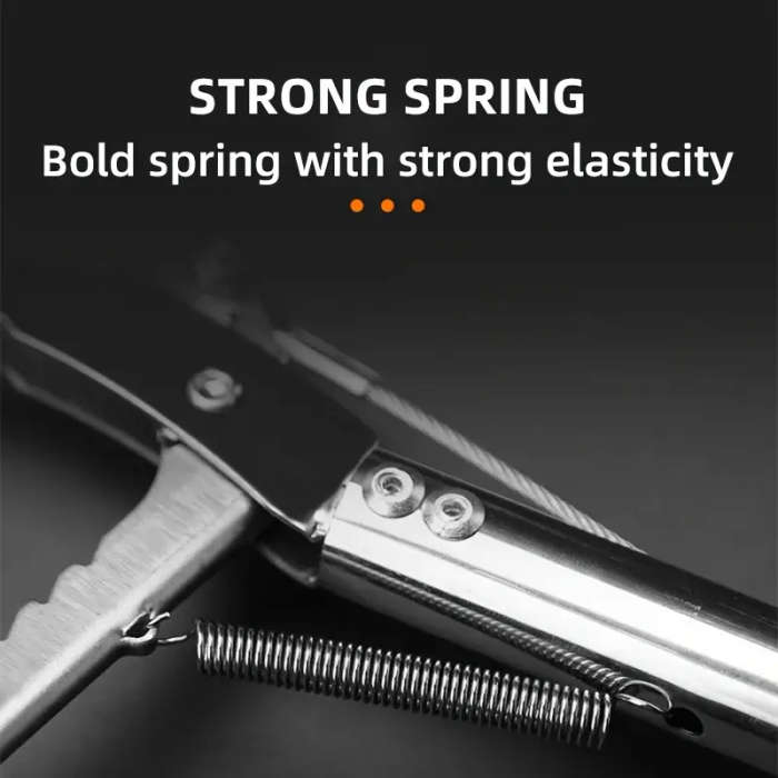 Locking stainless steel snake pliers