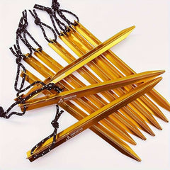 10PCS aluminum tent pegs