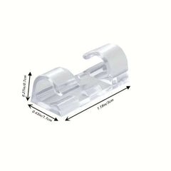 100 self-adhesive cable clips