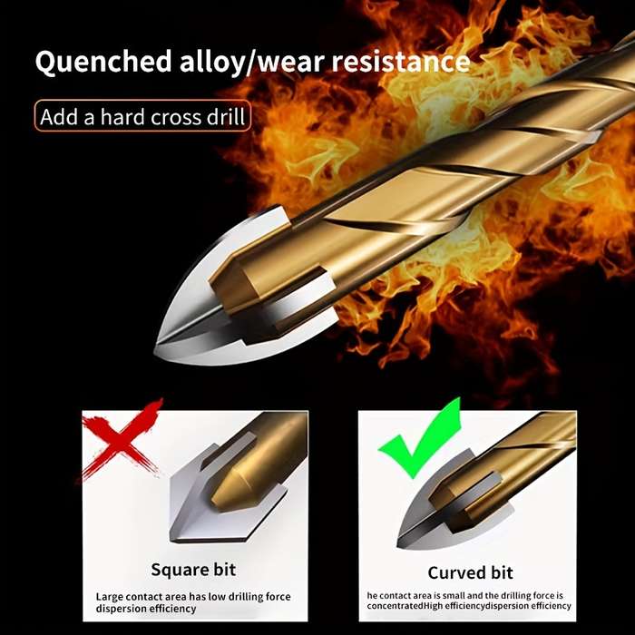 Diamond Drill Bit Set - Pure Metal