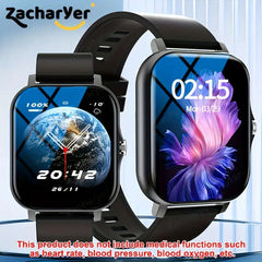 The smartwatch is a full touch screen multi-function smart sports watch that can answer and make calls