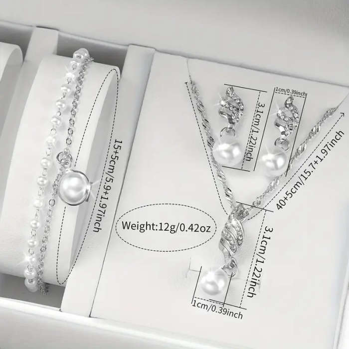 5-piece set of women's fashionable Korean style simple quartz watches