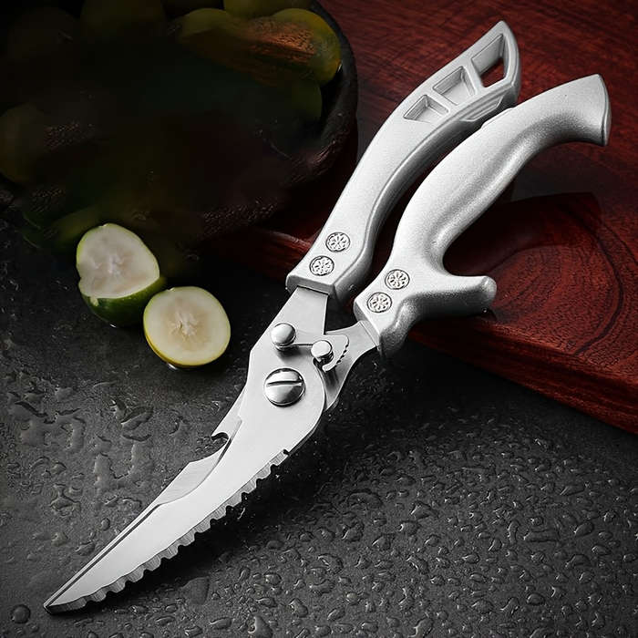 stainless steel kitchen scissors