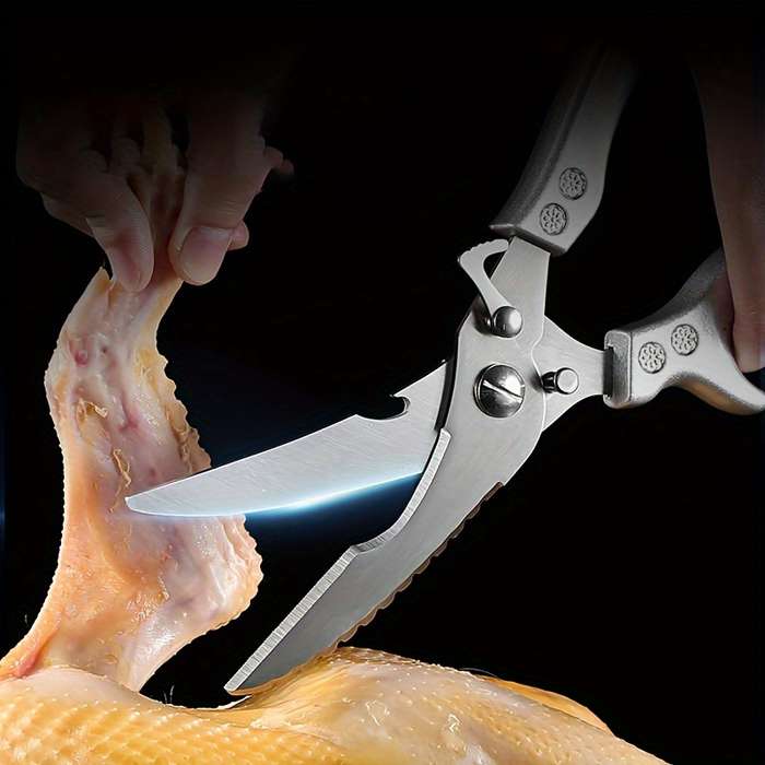 stainless steel kitchen scissors