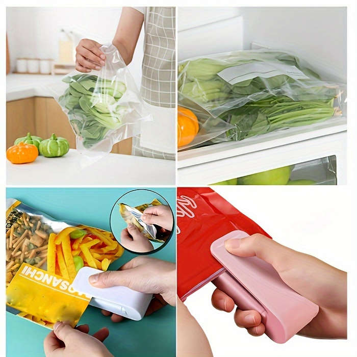 Compact portable snack sealing machine