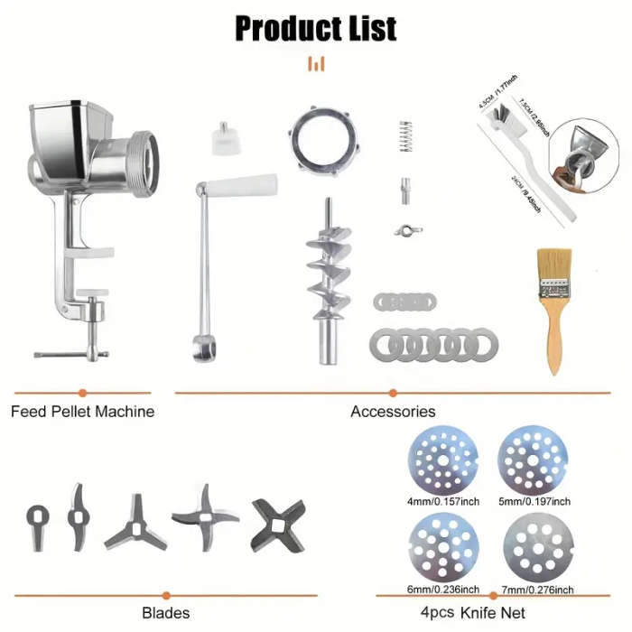 Pet food pellet production machine