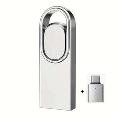 4GB USB flash drive and USB-C adapter