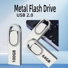 4GB USB flash drive and USB-C adapter