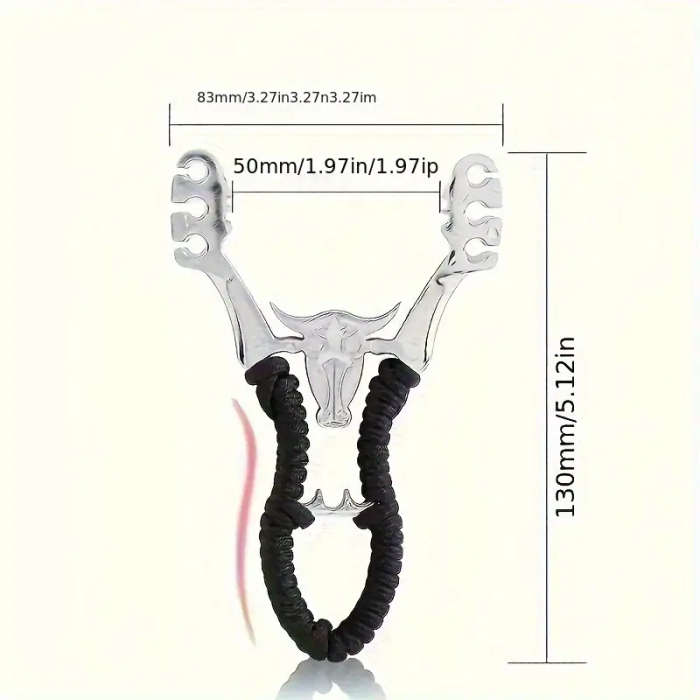 High-power aluminum alloy slingshot