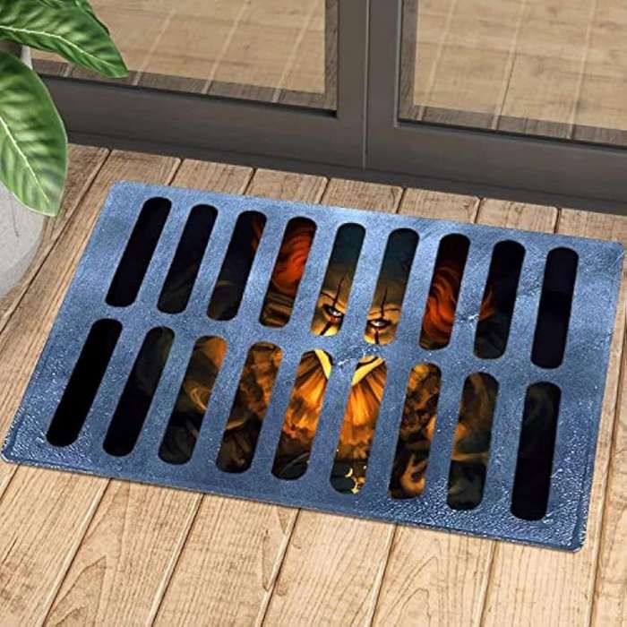 1 brown 40x60cm floor mat
