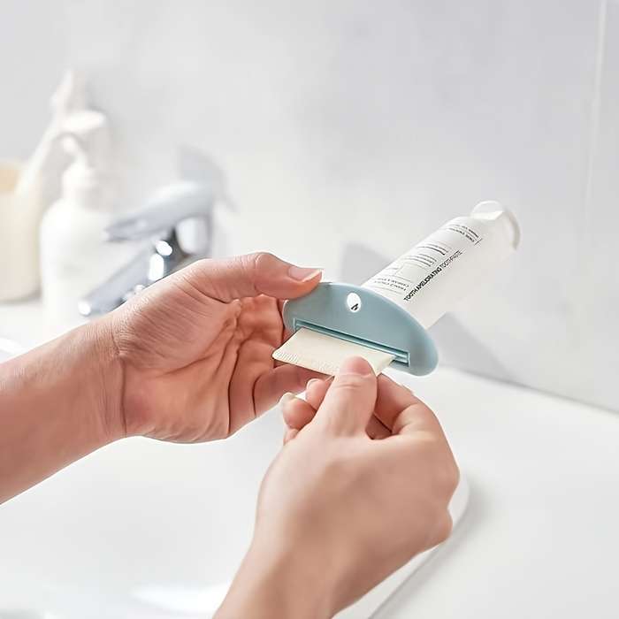 Lazy toothpaste squeezer