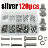 120PCS Angle Nuts and Bolts Set