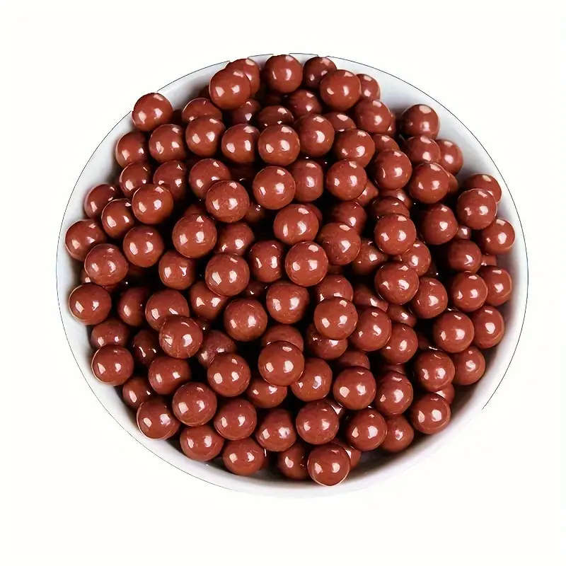 100 9mm brown clay slingshot marbles