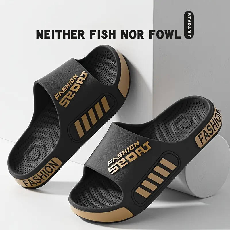Unisex Fashion Sports Slippers Blue 6.5-7