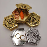 1 modern hexagonal jewelry box