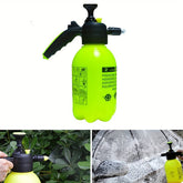 Adjustable nozzle pressure spray bottle