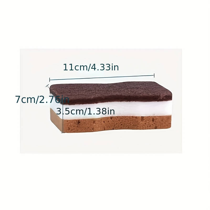 5 multi-layer algae removal sponges
