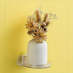 Wall mounted floating shelves for living room storage