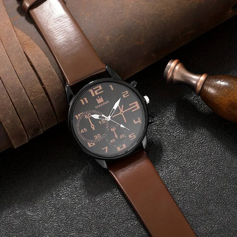 5-piece quartz watch and bracelet set