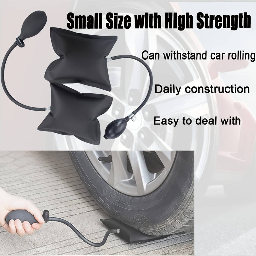 Adjustable inflatable spacer bag