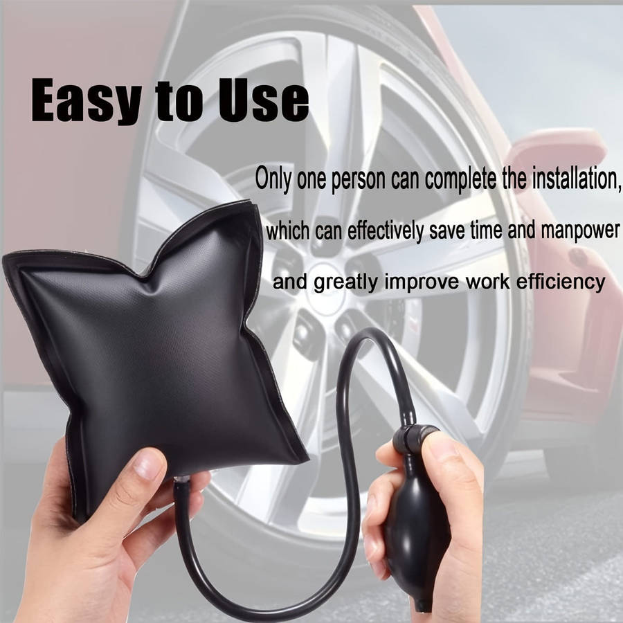 Adjustable inflatable spacer bag