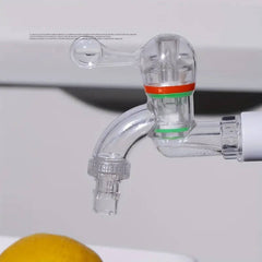 1 transparent explosion-proof plastic faucet