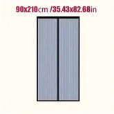 Self-closing magnetic mosquito net door 90*210cm