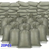 20-pack heavy-duty plastic sandbags