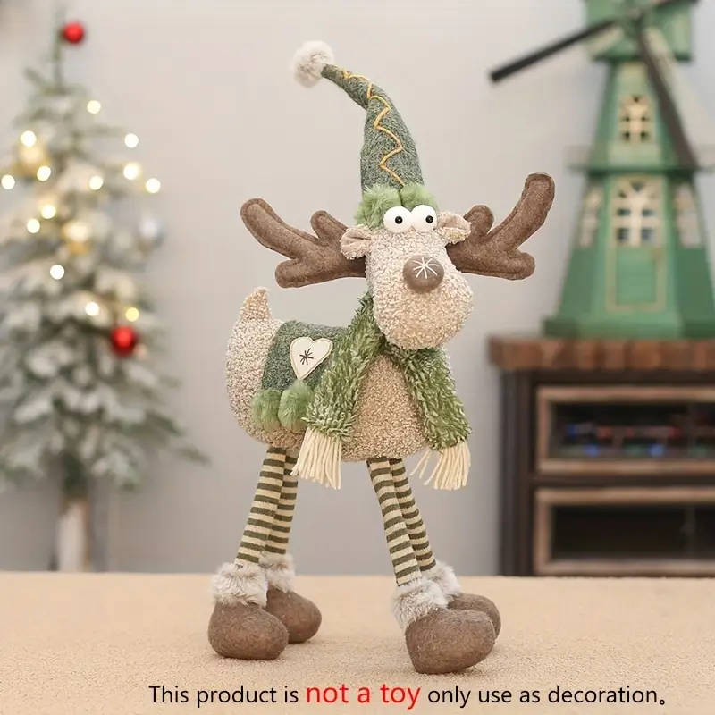1 festive reindeer figurine