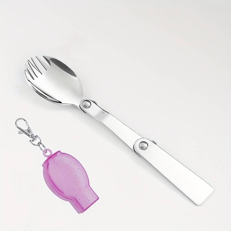 Folding Thickened 304 Stainless Steel Tableware