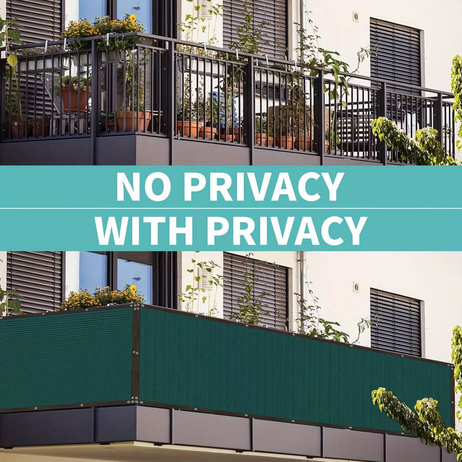 Heavy-duty privacy screen fence