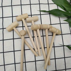 1 mini solid wood hammer
