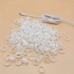 50 silicone cable ties