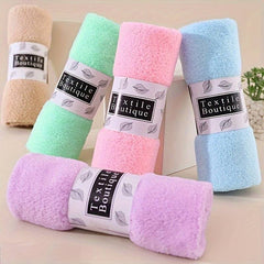Super soft coral fleece bath towel