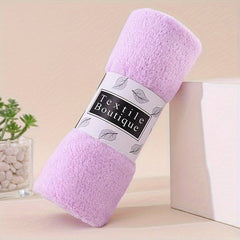 Super soft coral fleece bath towel