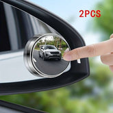 Two high-definition round car rearview mirrors