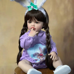 55cm (22-inch) lifelike reborn baby girl doll