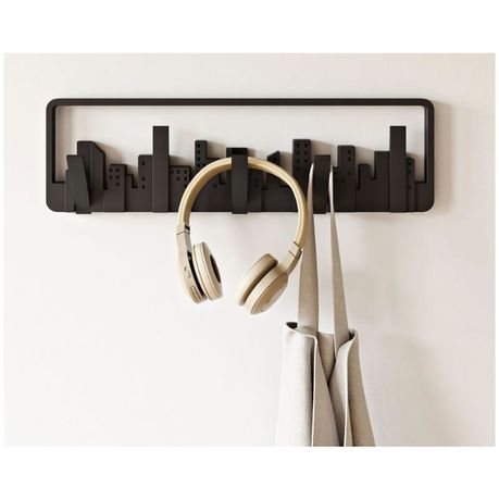 Decorative City Design Home Wall Hooks