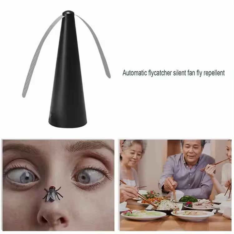 1 Pcs Repellent Fan for Tables Indoor Outdoor Meal Portable Table Fly Fan Keep Flies Away from Your Food