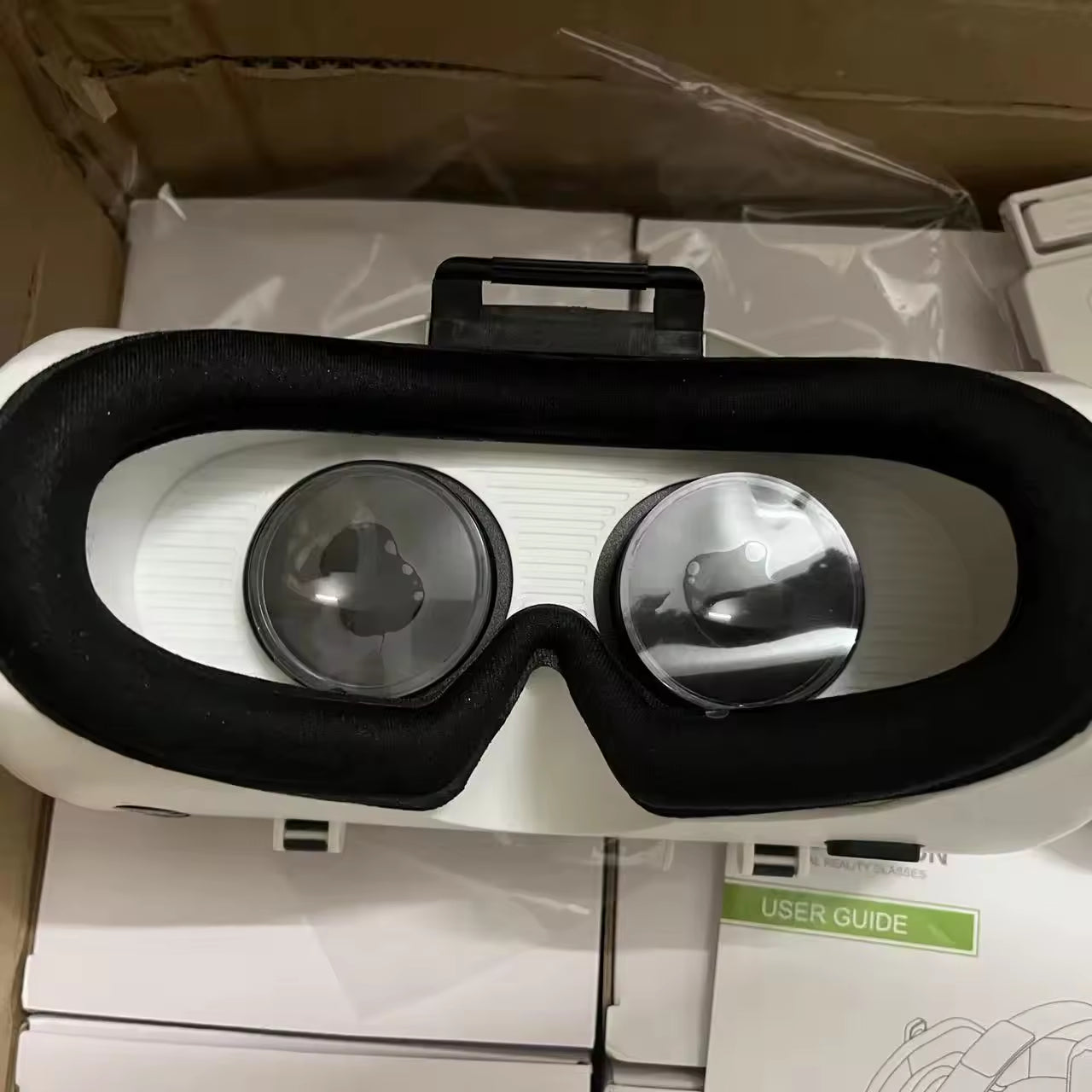 Virtual Reality VR Glasses 3D For Android Mobile Phone Cell Smartphone Headset Helmet With Real Controller Lenses