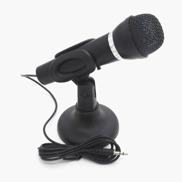 YW-30 3.5mm Plug Condenser Microphone Home Stereo Recording Microphone Interview Mic
