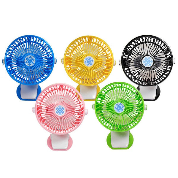 JG20375513 Clip On USB Rechargeable Fan With 3 Modes ML-F168