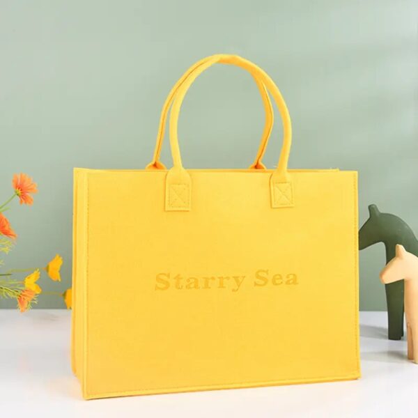 SE-156 Large Capacity Felt Shopping Bag