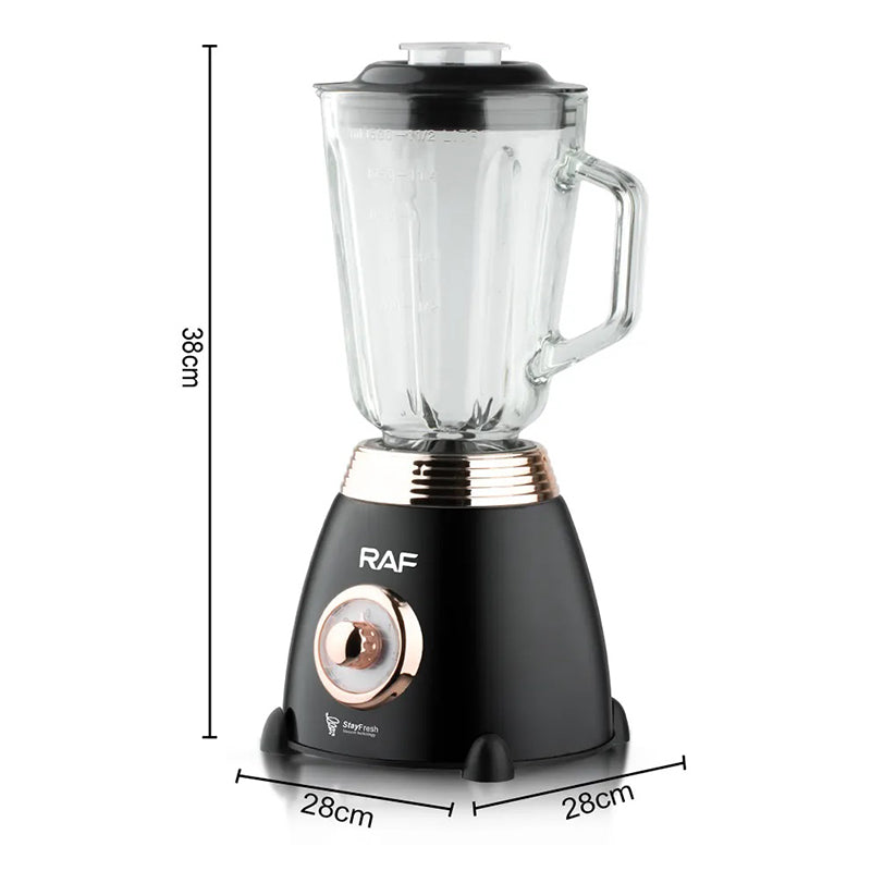 3 Speed Adjustable RAF Multifunctional Glass Blender
