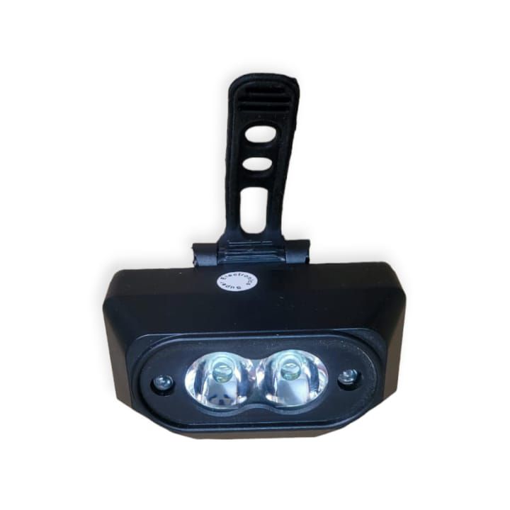 FA-909 Rechargeable Bicycle Front Light 2x XPE + 2x Red LED