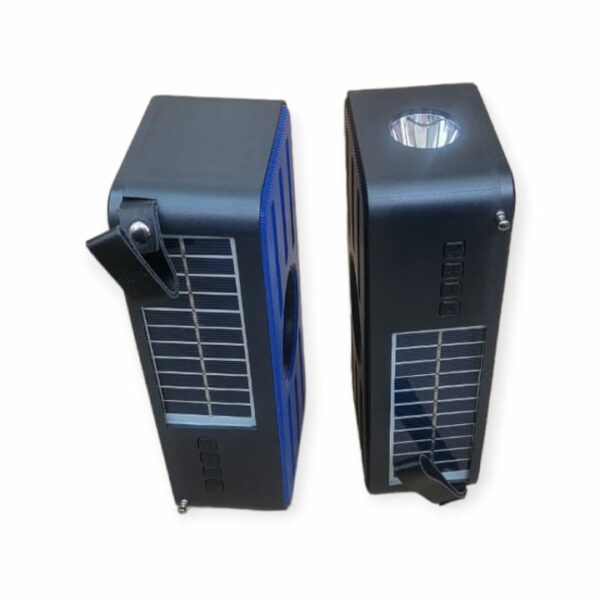 Aerbes AB-SD19 Portable Wireless Bluetooth Speaker With Flashlight And Solar Panel