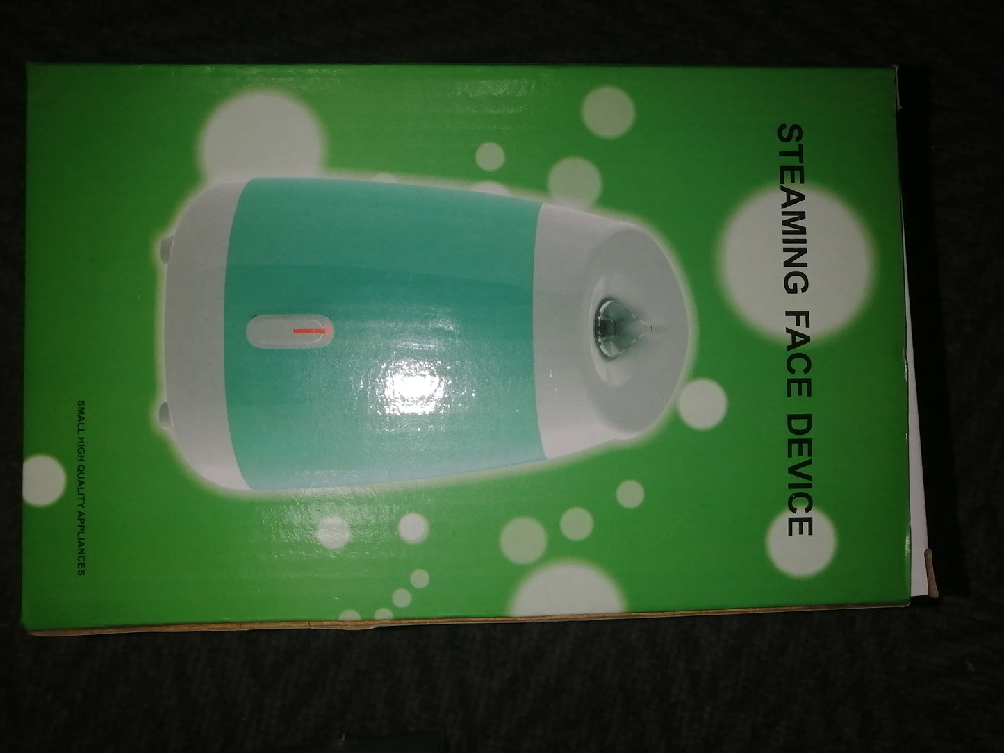 steaming face device