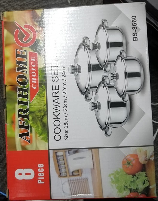 8PCS COOKWARE SET